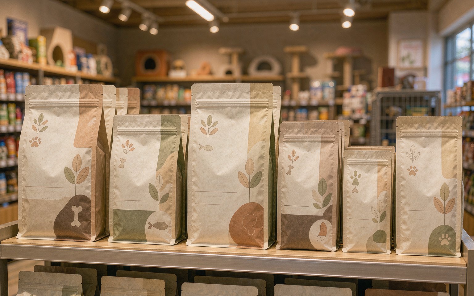 Pet Food Packaging: Stand-Up Pouches vs Flat Bottom Bags — A Buyer's Guide (3/3)